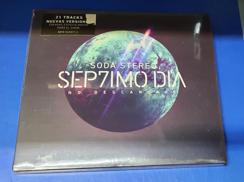 Soda Stereo - Septimo Dia Cirque Du Soleil Cd New Edarge Jcd