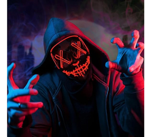Pack Máscaras De La Purga Luces Led X8 Genérico