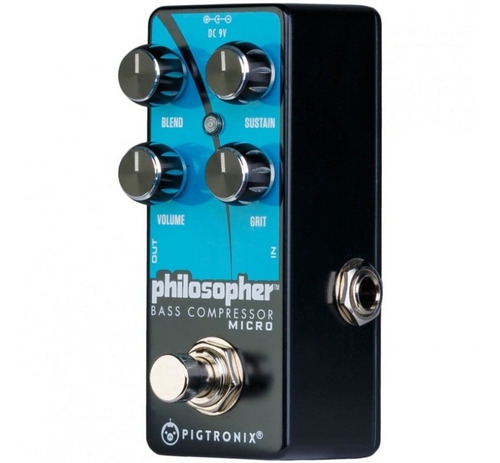 Pedal Efecto Bajo Pigtronix Philosopher Bass Comp Micro