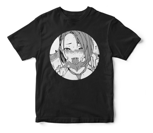 Playera Anime School Girl Hentai Sexy Face Ahegao Geek A2364