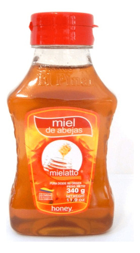 Miel De Abejas Liquida X340grm Mielatto