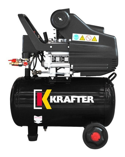 Compresor Krafter Ack 24 Lts 2,0 Hp 8 Bar/ 116 Psi