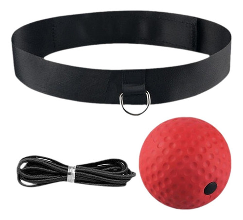 Pelota De Reflejo De Boxeo, Diadema, Práctica De Rojo