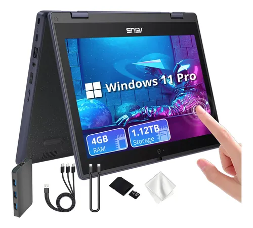 Notebook Asus 2 Em 1 11,6  Celeron 4gb Ram 1,12tb Windows