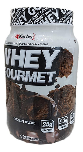 Whey Protein Gourmet Fn Forbis De Chocolate 100% Pure 907g