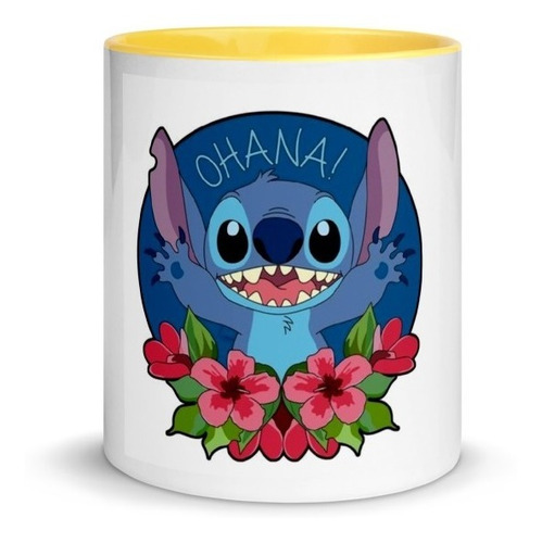 Mug Vaso Taza Ceramica Stitch