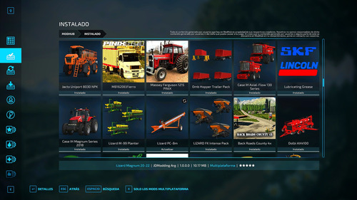 Farming Simulator 22 (original) + Pack De Mods Arg