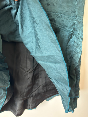 Falda Midi/larga Verde - Orwell - Talle 40/42 (Usado)