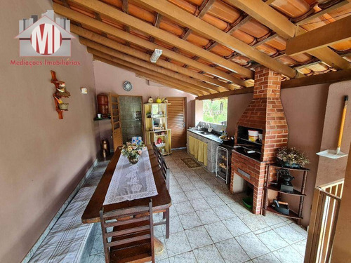 Imagem 10 de 30 de Excelente Chácara Com 3 Dormitórios, Bem Localizada, Pomar, À Venda, 1872 M² Por R$ 320.000 - Zona Rural - Pinhalzinho/sp - Ch0435