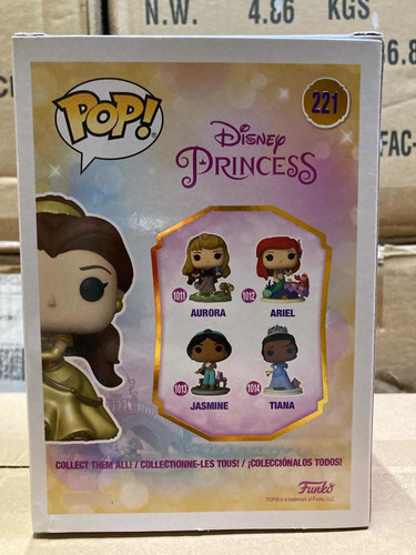 Belle 221 Beauty And Beast Disney Funko Pop Exclusive Nuevo