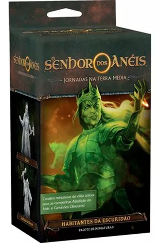 Hobbit jogando Xadrez - The Lord of the Rings - Eaglemoss - Sem