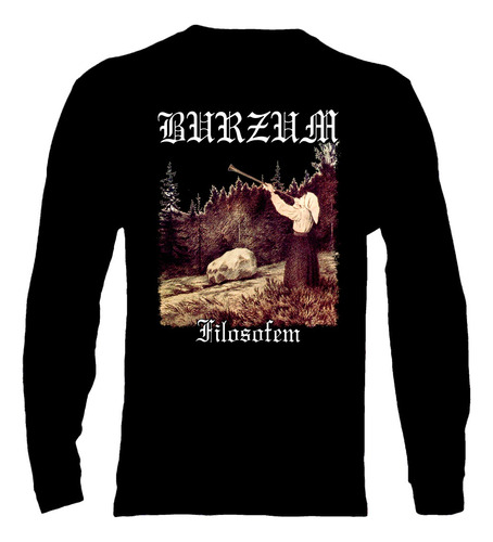 Polera Manga Larga Burzum - Ver 04 - Filosofem