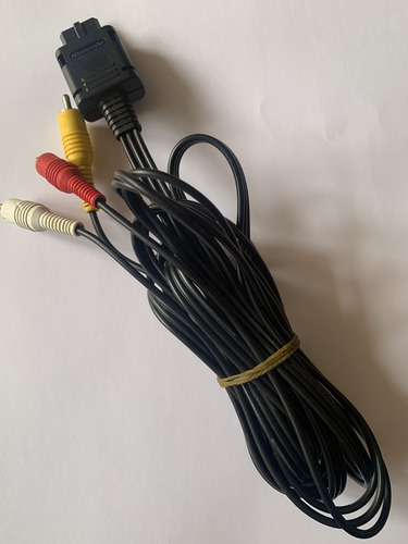 Cable Audio Y Video Nintendo Originalnes/snes/n64/gamecube (Usado)