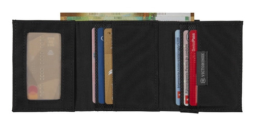 Imagen 6 de 6 de Billetera Triple Nylon Caballero Victorinox Accesorios 5.0