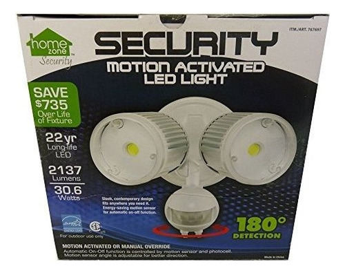 Foco Led De Seguridad Para Exterior Con Sensor De Luz Día-n