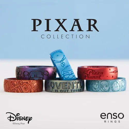 Anillos De Silicona Flexibles Y Cómodos Colección Disney