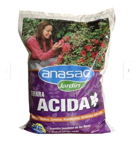 Fertilizante Tierra Acida Anasac 25 Litros