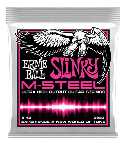 Cuerdas Guitarra Ernie Ball 2923 M Steel Slinky Super 9-42