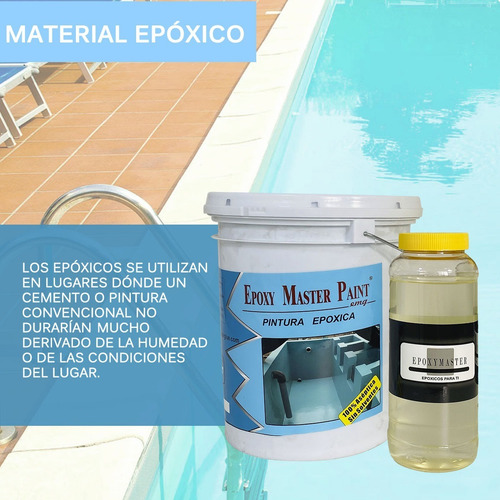 Pintura Para Alberca 10 Kgs Para 50 M2