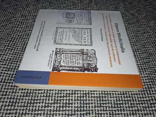 Opera Medicinalia Francisco Bravo, Cortés Riveroll Libro (Usado)