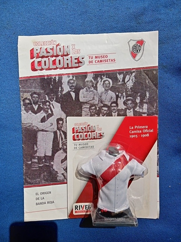 Pasion X Los Colores River Camiseta Oficial 1905 1908 Clar 