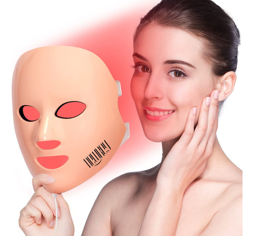 Newkey Mascara De Terapia De Luz Roja Para Arrugas Faciales,