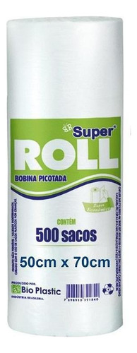 Bobina Sacos Plásticos 50x70 Rende Mais