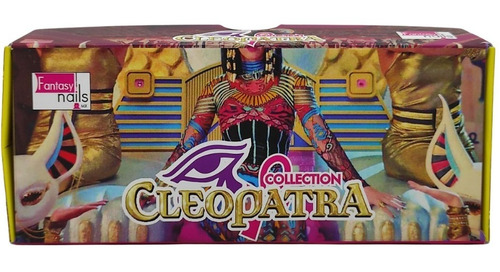 Colección De Acrílicos Cleopatra By Fantasy Nails 10 Pzas