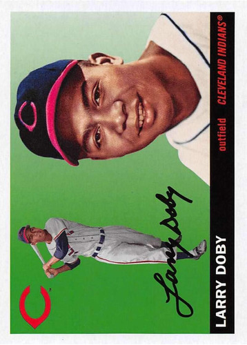 2020 Topps Archives Baseball 76 Larry Doby Cleveland Indians