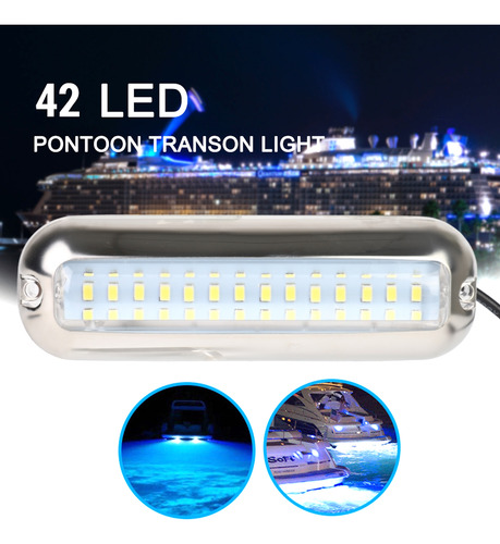 Pontoon Boat Transom, 2 Unidades, Ip68, Resistentes Al Agua
