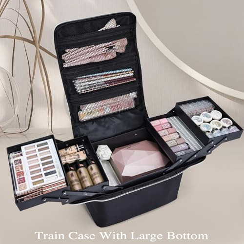 Caja De Maquillaje Suave Con Cremallera Oro Rosa