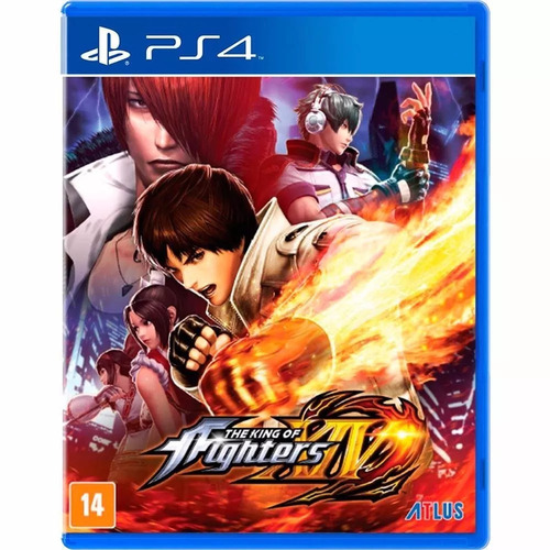 The King Of Fighters Xiv - Ps4 - Novo - Mídia Física Lacrado