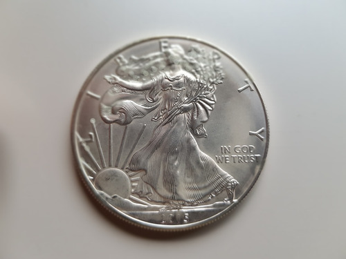 Onza De Plata Americana ( Dólar De Plata) 2015