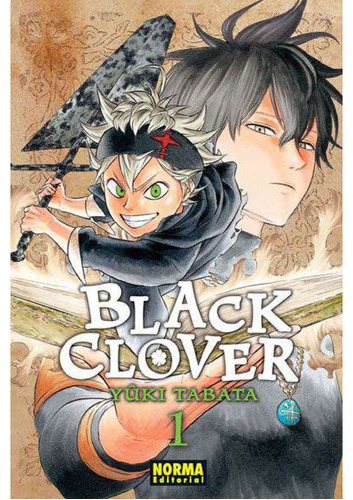 Black Clover 1. Editorial Norma En Español. Tapa Blanda