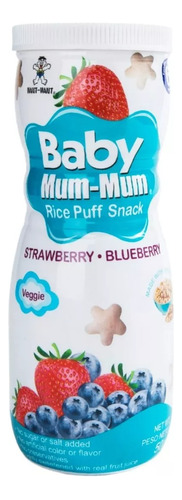 Baby Mum-mum Cereal De Arroz Sabor Frutilla Y Arándano