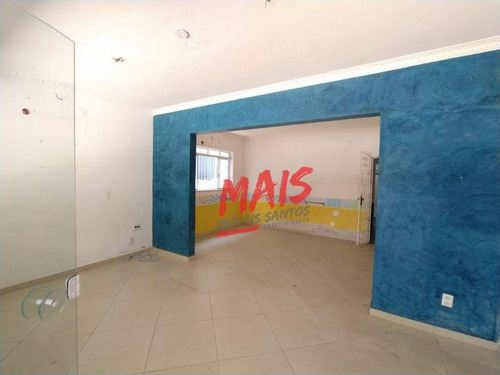 Imagem 4 de 30 de Sobrado Com 3 Dormitórios, 400 M² - Venda Embaré , Próximo À Praia- Santos/sp - So0225