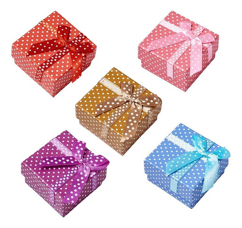 48 Cajas Para Anillos De 4x4 Cms Para Joyas Joyería Regalo