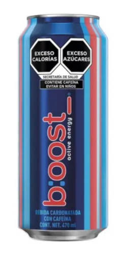 comprar Pack De 12 Energizante Boost Active Energy 470 Ml