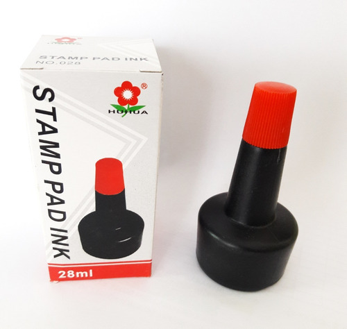 Imagen 1 de 1 de Tintas Para Sello (para Almohadilla) Rojo X3