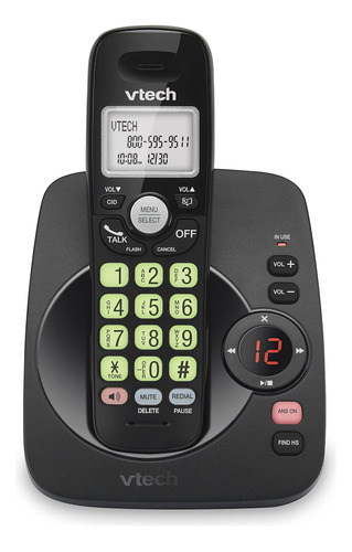 Teléfono Inalámbrico Dect 6.0 Contestador Automático...