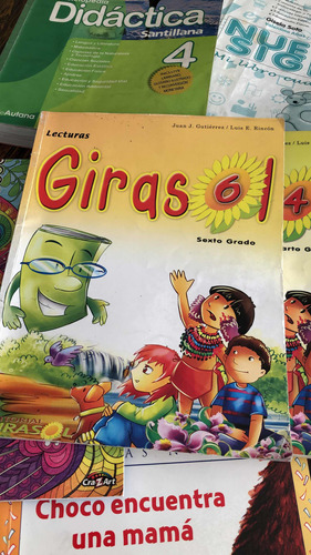 Lecturas Girasol 6. Juan Gutiérrez $9.mrcay.