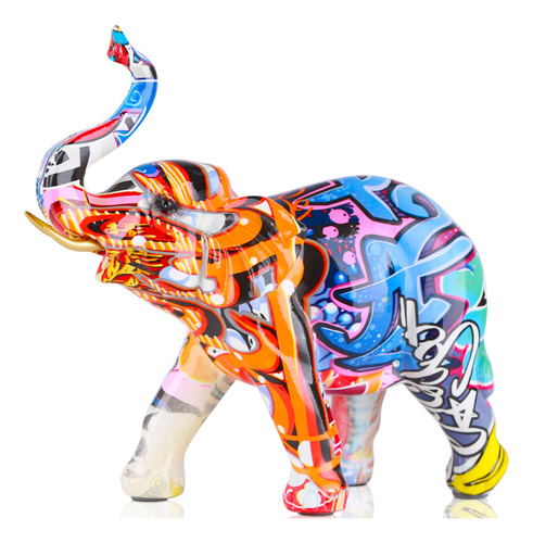 Xmgzq Elefante Decorativo Creativo, Figuras De Elefante Graf