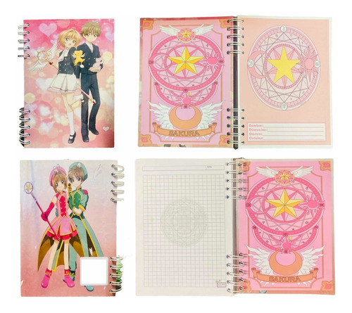 Cuaderno Anime Sakura Cardcaptor - Sakura Y Li Syaoran