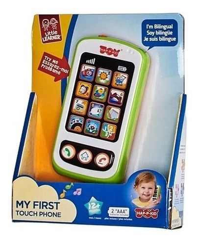 Juguete Infantil Mi Primer Celular Touch Smartphone Bilingue