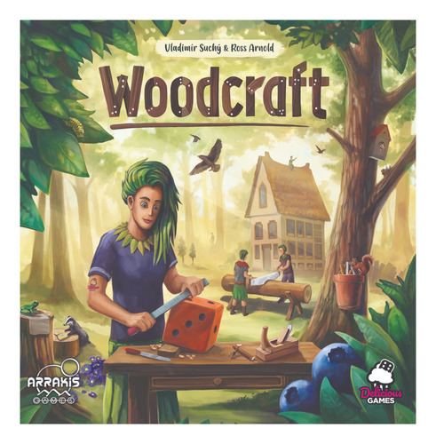 Juego De Mesa - Woodcraft - Aldea Juegos