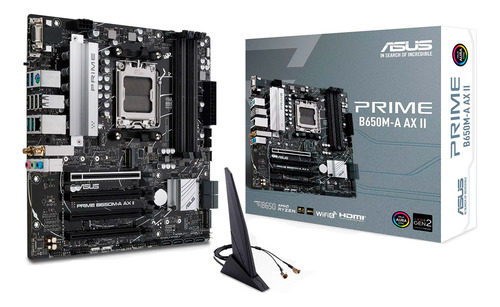 Tarjeta Madre Asus Prime B650m-a Ax Ii-csm Am5 Ddr5 M.2 Matx