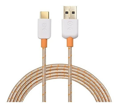 Usb Trenzado Rapida 3a 6.6 Pie Para Samsung Galaxy S20 Note