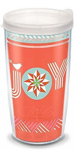 Tervis Christmas Joy Insulated Tumbler With Wrap And Frosted