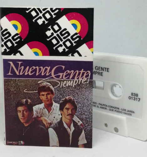 Nueva Gente, Siempre. Bolero Colombiano. Cassette