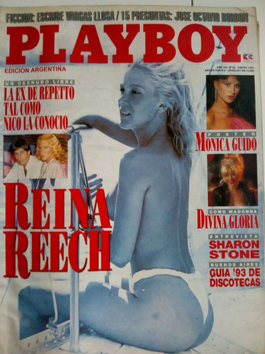 Revista Playboy Enero 1993 Divina Gloria Edfargz
